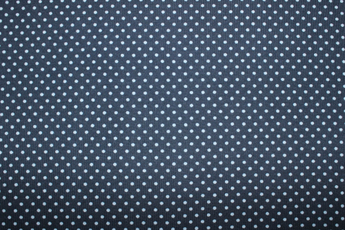 Preview: Jersey Punkte Mini grau/ hellblau (10 cm)